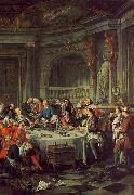 Jean-Francois De Troy The Oyster Lunch china oil painting reproduction